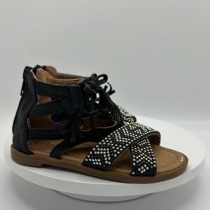 NICOLE MILLER NY Toddler Girls’ Gladiator Sandals, Size 7, EUC